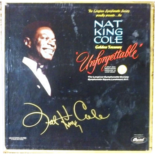 Nat King Cole Format: Vinyl Unforgettable Nat King Cole Golden Treasury 6 ALBUM The Longines Symphonette Society Records Album