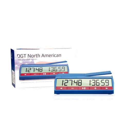 ChessCentral DGT North American Chess Clock and Game Timer New 2024 Edition