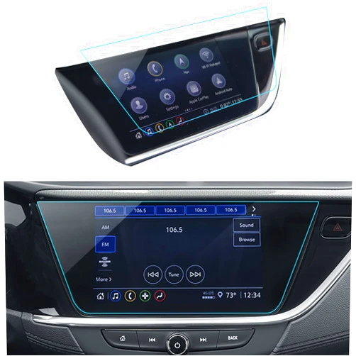 LANTU Car Screen Protector for 2020 2021 2022 2023 Encore GX (Preferred/Select/Essence)&Buick Encore GX Accessories Touchscreen Protector Film Tempered Glass HD Clear 8’’