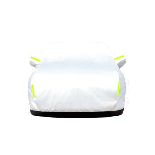 Toiumops Car Cover for JAC Refine S5, afully Covered UV Protection Waterproof Sun Shade Snow Rain Wind Resistant(Silver)