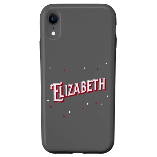 Elizabeth Name Mädchen und Frauen iPhone XR Elizabeth Name Personalised Case