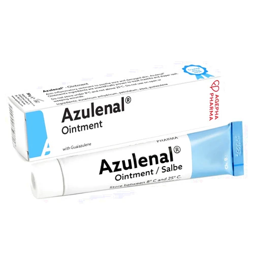 AZULENAL Ointment with Guaiazulene | Wound and Healing Ointment for Diaper Rashes, Itches, Cuts, Burns, & Sore Nipples | Suitable for Use for Babies and Nursing Mothers | Made in Europe