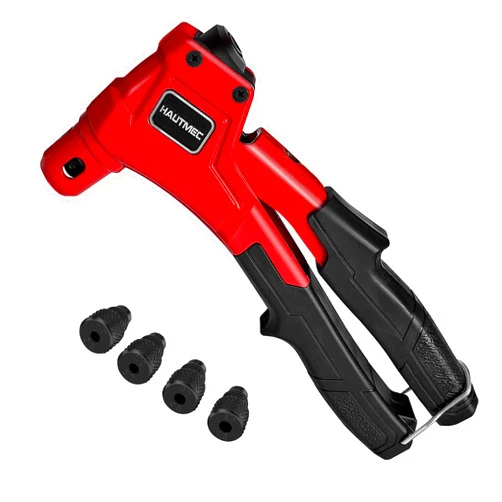 HAUTMEC Rivet Gun, 4 in 1 Hand Riveter HT0087-HR