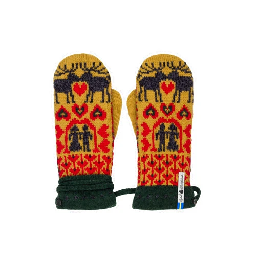 ÖJBRO VANTFABRIK Öjbro Swedish made 100% Merino Wool Soft Thick & Extremely Warm Mittens (as Featured by the Raynauds Assn)