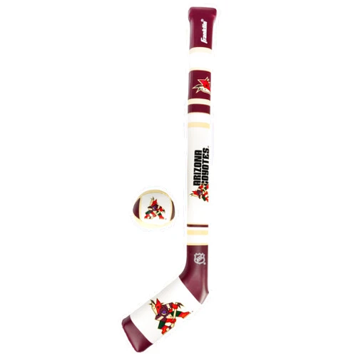 Franklin Sports NHL Team Mini Soft Hockey Stick Set - NHL Team Soft Foam Mini Hockey Stick and Ball - Great Toy for Kids