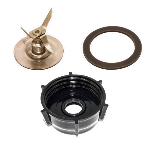 Blendin Replacement Ice Crusher Blade with Jar Base Cap, Rubber O Ring Sealing Ring Gasket Combo Accessory - Compatible with Oster and Osterizer Blenders - Blender Replacement Parts & Accessories
