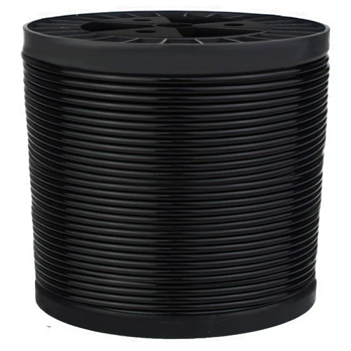 FOLUXING 400FT Black Vinyl Coated Wire Rope, Black Aircraft Cable, 1/8