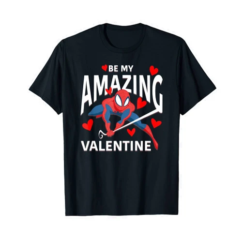 Marvel Spider-Man Valentine's Day Be My Amazing Valentine T-Shirt