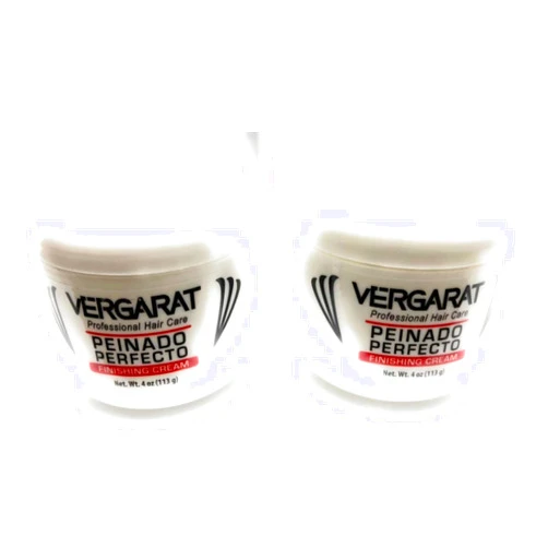 VERGARAT FINISHING CREAM CREMA DE PEINAR MADE IN DOMINICAN REPUBLIC