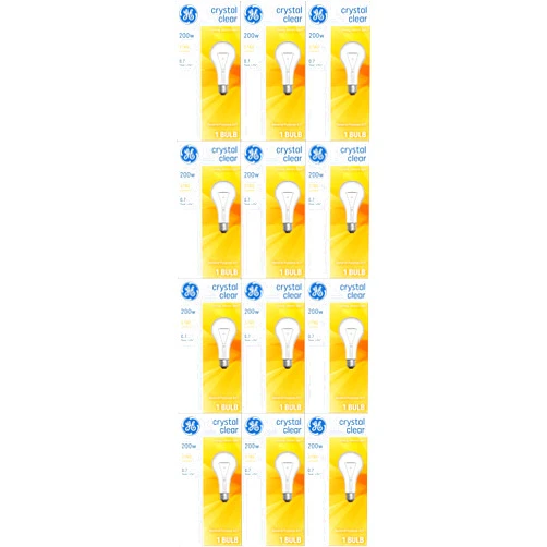 GE 200-Watt General Purpose Light Bulb