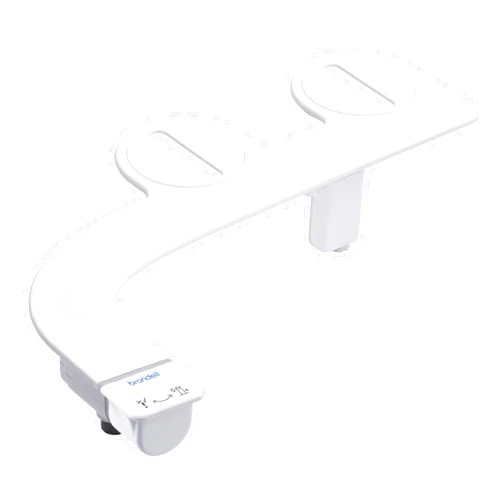 Brondell WS-11 Reinslet Single Nozzle Bidet Attachment, White