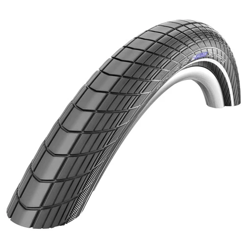 SCHWALBE Big Apple trekking bike tyre Active, 26 x 2.15, Wire black