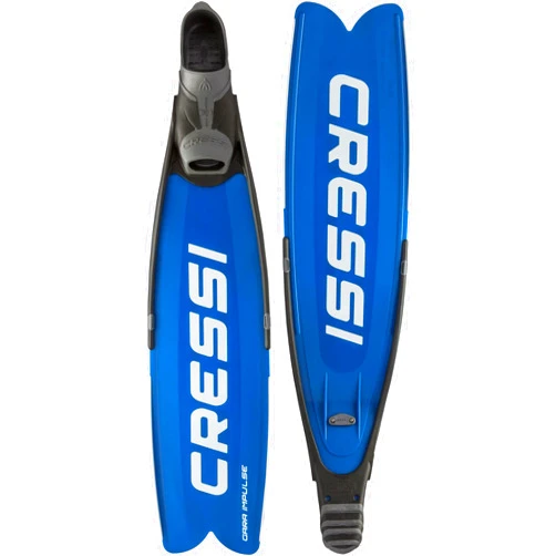 Cressi Gara Modular Impulse Fins for Freediving with Interchangeable Blades, Designed and Made in Italy