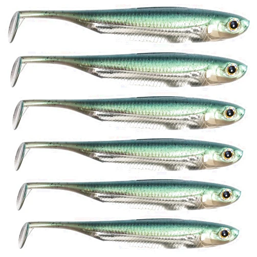 Dr.Fish Paddle Tail Swimbaits, Soft Fishing Lures for Bass Fishing 2.75-4.75 Inches, Freshwater & Saltwater Soft Plastic Baits Swim Shad Bait Minnow Lures Drop Shot