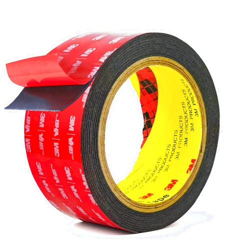 Hasaky 3M Double Sided Tape Heavy Duty Mounting Tape Strong Adhesive Tape Waterproof Foam Tape Picture Hanging Strips for LED Strip Light Indoor and Outdoor (2in X 10ft)