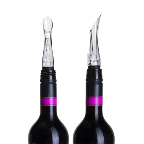Cork Pops Nicholas VinOair Wine Aerator, Black, 6 Inch