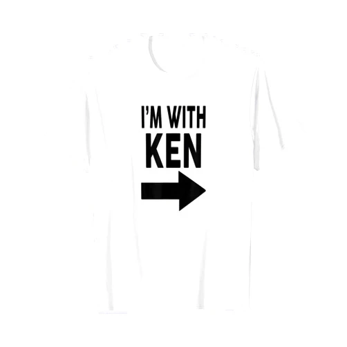 KEN Designs By ShirtZilla I'm With KEN T-Shirt Name KEN T-Shirt