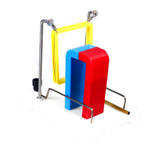 Luqeeg Electromagnetic Induction Kit for Better Learning, Clear Demonstration, Materials, Convenient Carry with ABS & Copper Material for School Lab