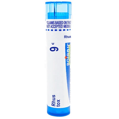 Boiron Rhus Toxicodendron 9C Md 80 Pellets for Joint Pain Improved by Motion