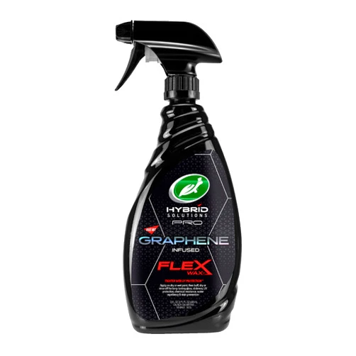 Turtle Wax 53477 Hybrid Solutions Pro Flex Wax, Parent-Pending Graphene Spray Wax, Extreme Gloss and High Shine, Can be Used on All Exterior Surfaces, 23 oz. (Pack of 1)
