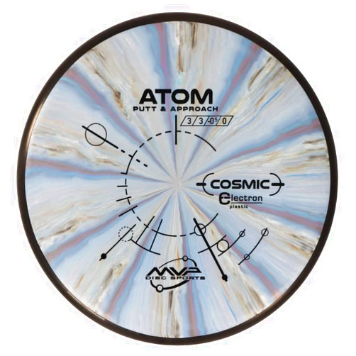 MVP Disc Sports Cosmic Electron Atom Disc Golf Putter (Choose Your Firmness/Colors May Vary)