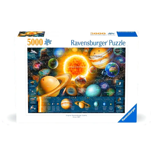 Ravensburger Space Odyssey Jigsaw Puzzle - 5000 Piece Adventure for Adults | Expert Craftsmanship | Stellar Artwork | Educational and Fun | Ideal for Family Bonding