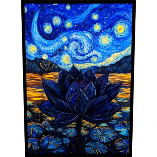 Ai Armor MTG (Starry Starry Black Lotus) - 100ct Matte TCG Card Art Sleeves by Ai Armor
