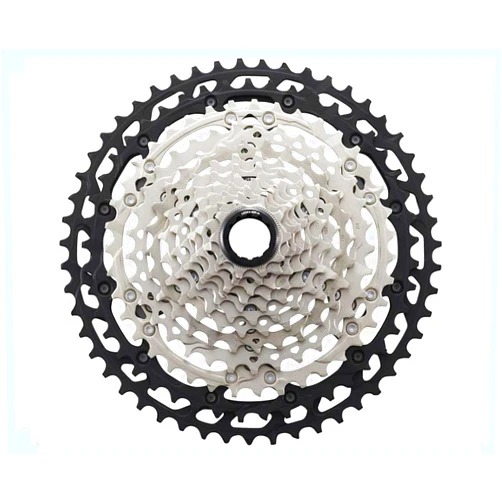 Shimano XT CS-M8100 Cassette - 12-Speed, 10-51t, Silver/Black, Micro Spline