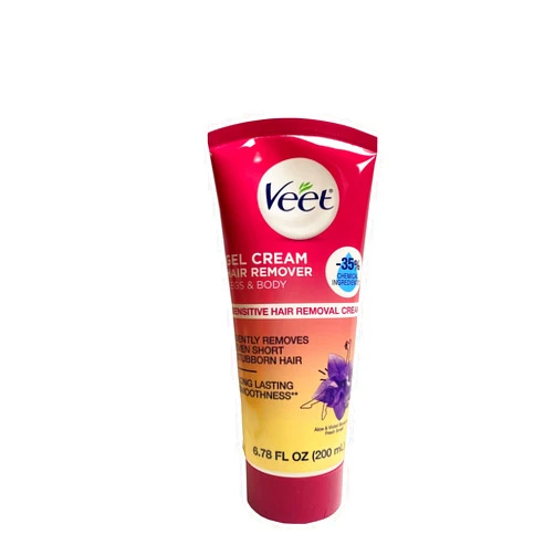 Veet Hair Removal Cream ? VEET Legs & Body 3 in 1 Gel Cream Hair Remover, Sensitive Formula with Aloe Vera and Vitamin E, 6.78 fl ozTube (Pack of 3)
