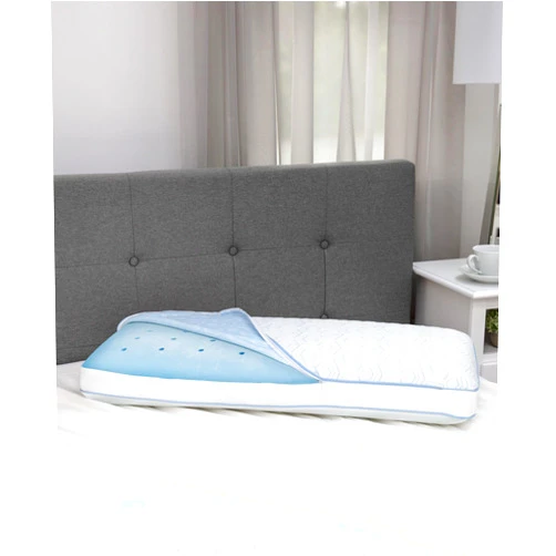 SensorPEDIC Arctic Gusseted Memory Foam Pillows - Blue (Standard), Premium Bed Pillows, Ideal for All Sleep Positions and Offer Lasting Durability, CertiPUR-US Certified, Standard Size 36