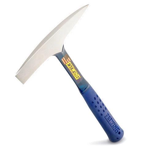 ESTWING Welding/Chipping Hammer - 14 oz Slag Removal Tool with Forged Steel Construction & Shock Reduction Grip - E3-WC