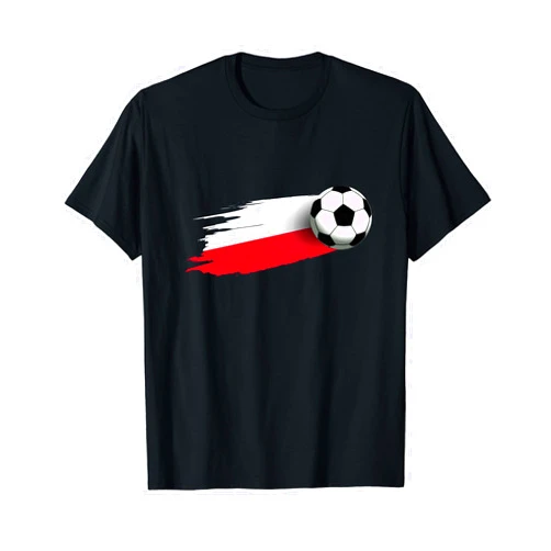 Poland Flag Football Pole Jersey Poland Flag Jersey Polish Soccer Team Polish T-Shirt