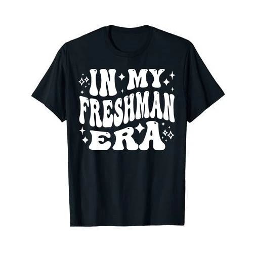 Addictive Designs School Merch In My Freshman Era First Year College High School T-Shirt