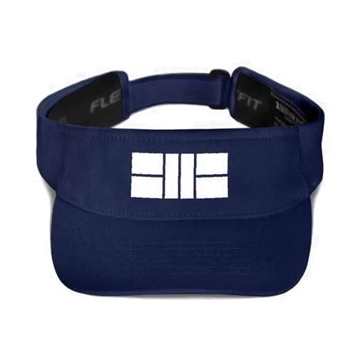 Dinkers & Bangers Pickleball Court - Embroidered Unisex Pickleball Visor - Performance Dri Fit