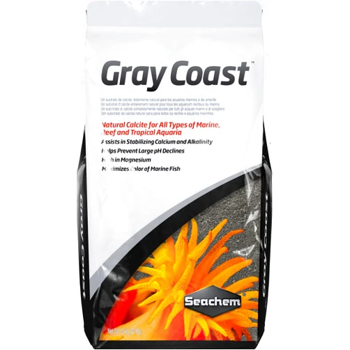 Seachem Gray Coast, 10 kg / 22 lbs