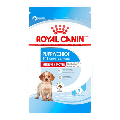 Royal Canin Size Health Nutrition Medium Puppy Dry Dog Food, 6 lb bag