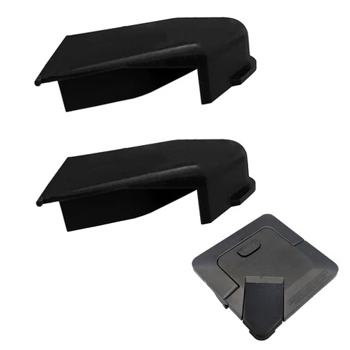 TEYOUYI 2PCS Spout Cover for Ninja Blender Lid,Replacement parts for Ninja Blender 72 oz Pitcher,Accessories for Ninja Blender,Fits: NJ600-NJ602 and BL500-BL781 Black
