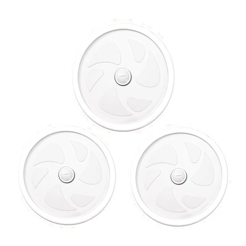 ATIE 280 Pool Cleaner Large Wheel C6 Complete Assembly with Tire C10, Axle C66, Bearing C60, Screw C55, Washer C64 for Polaris 280/180 Pool Cleaner (Not Compatible with 360 380) (3 Pack)