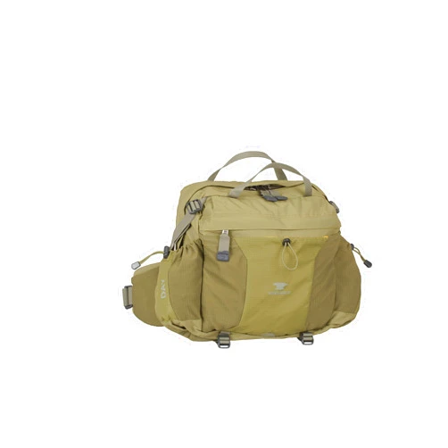 Mountainsmith Day Lumbar Waist pack, Running, Hiking, Cycling, Travel, and Outdoor Sport Activities with Dual Water Bottle Holders, Olive Green