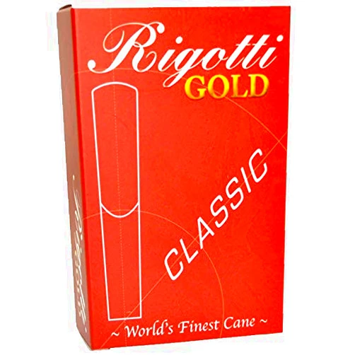Rigotti Gold Classic Alto Saxophone Reeds 3 Strong