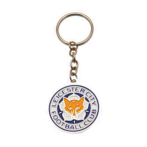 Leicester City F.C. Leicester City FC Champions Crest Keyring (One Size) (Multi Colored)