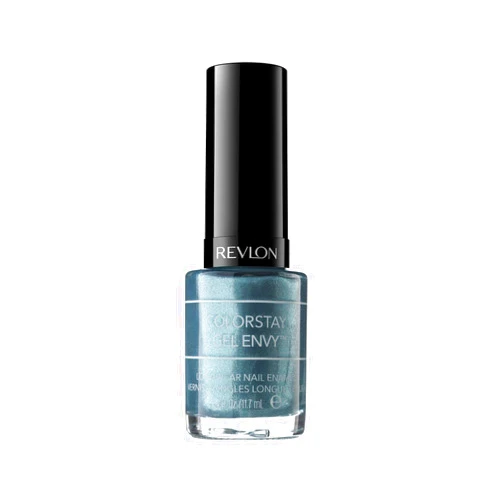 Revlon ColorStay Gel Envy Longwear Nail Polish, with Built-in Base Coat & Glossy Shine Finish, in Blue/Green, 340 Sky's The Limit, 0.4 oz