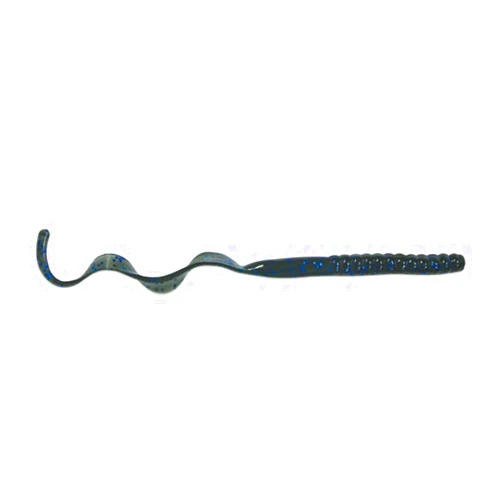 Culprit Surf Culprit C1010-213 10-in. Worm, 10Ct Bag Black Blue Flake