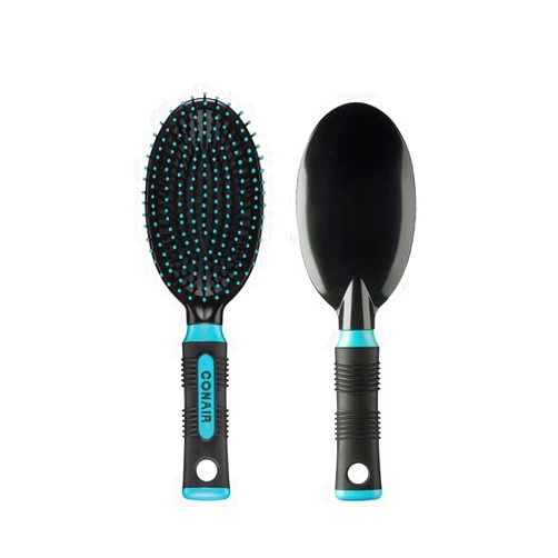 Conair Salon Results Hairbrush - Hair Brush - Cushion Base Hairbrush for All Hair Types - Hairbrush for Men and Women