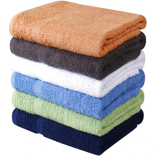 T & L Towel and Linen Mart Towel and Linen Mart 100% Cotton 6 Pack Bath Towel Set, Quick Dry, Super Absorbent, Light Weight, Soft, (27 x 54 Pack of 6) Beige, White, Grey, Sky Blue, SAGE Green, Navy