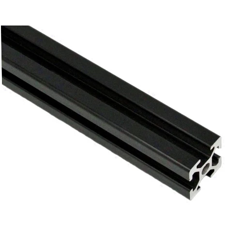 Zyltech 400mm ZYLtech Black 2020 (20mmx20mm) T Slot Aluminum Extrusion for 3D Printer and CNC (Single Pack)