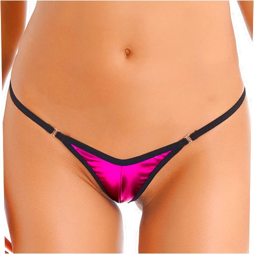 Yihuimin Womens Sexy Low Rise Micro Back G-String Thongs T-Back Tiny Panties Underwear