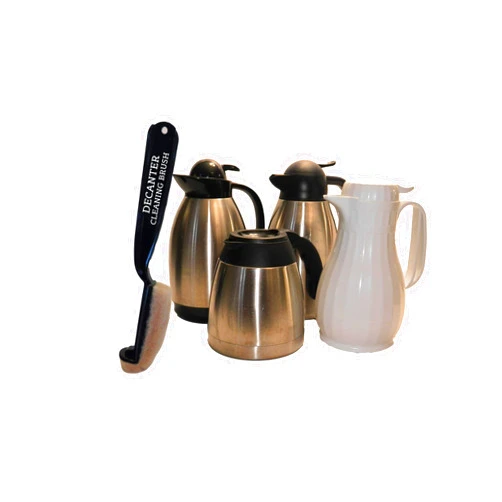 GK BRUSH US COFFEE DECANTER CLEANING BRUSH LIFETIME GUARANTY, THERMAL INSULATED CARAFE