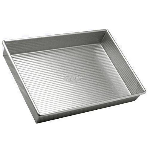USA Pan Bakeware Rectangular Cake Pan, 9 x 13 inch, Nonstick & Quick Release Coating, Made in the USA from Aluminized Steel