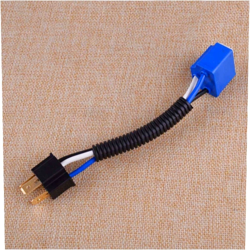Davitu Cables, Adapters & Sockets - CITALL 1Pc Universal H4 Bulb Ceramic Wire Wiring Harness Headlight Socket Connector Plug Extension
